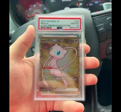 Pokemon Metal Mew ex 205/165 Scarlet & Violet 151 Double Rare Holo PSA 10 - Image 1