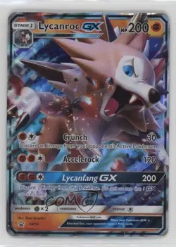 Lycanroc GX Pokemon Sun & Moon Black Star Promo #SM14 - Image 1