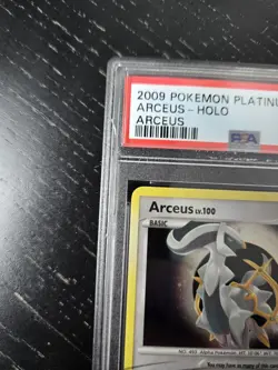 2009 POKEMON PLATINUM ARCEUS #AR5 ARCEUS-HOLO PSA 9 - Image 3