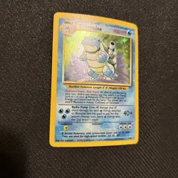 1999 Pokemon Base Set #2/102 Blastoise Holo MP - Image 3