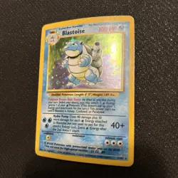 1999 Pokemon Base Set #2/102 Blastoise Holo MP - Image 4