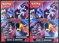 Two Sealed 2025 Pokemon TCG Scarlet & Violet Destined Rivals Booster Bundles! - Image 2