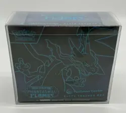 Pokemon TCG Mega Evolution Phantasmal Flames Pokemon Center Exclusive ETB SEALED - Image 1