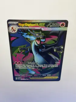 Pokemon TCG Mega Charizard X Ex 109/094 Full Art Ultra Rare Phantasmal Flames - Image 5