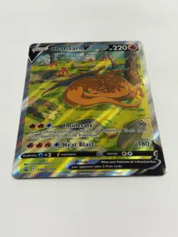 Pokemon TCG Charizard V Swsh260 Full Art Promo Ultra Rare Sword & Shield Holo NM - Image 4