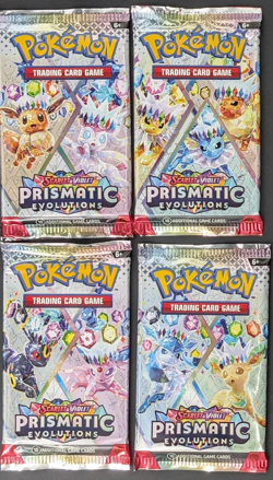 Lot of (318) Pokemon TCG Scarlet & Violet Prismatic Evolutions Booster Packs - Image 2