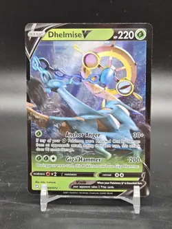 Pokemon Dhelmise V - 009/072 - Ultra Rare NM-Mint Shining Fates - Image 1