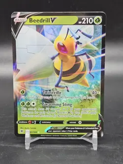 Pokemon TCG Beedrill V Sword & Shield - Astral Radiance 001/189 Holo Ultra Rare - Image 1