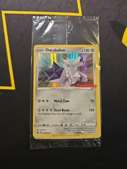🔥 Pokemon TCG 🔥 Duraludon SWSH028 - Sword & Shield - GameStop Promo Stamp ✈🚀 - Image 1
