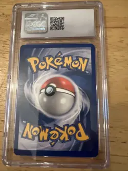 CGC 9 MINT Rhyhorn 1st Edition Jungle 61/64 Pokemon 1999 - Image 4