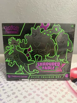 Pokemon Elite Trainer Box Shrouded Fable Pokemon Center ETB Exclusive - Tear - Image 1