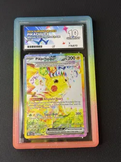 Pokemon TCG - Pikachu EX 238/191 - Surging Sparks - SIR - ACE 10 (Perfect Sub) - Image 1