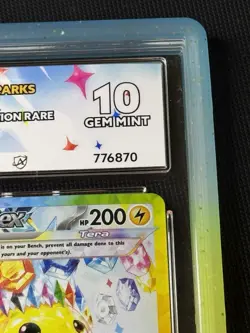 Pokemon TCG - Pikachu EX 238/191 - Surging Sparks - SIR - ACE 10 (Perfect Sub) - Image 3