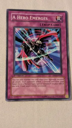 Yu-gi-oh! A Hero Emerges - DP1-EN025 - 1st Edition - Image 2