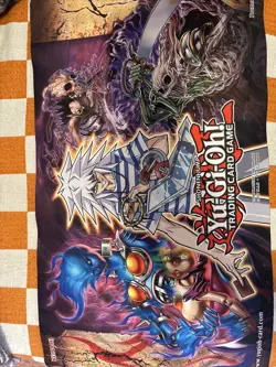 YUGIOH! Official Bakura Immortal Destiny Exclusive Win-A-Mat Playmat New Mint - Image 1