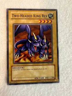 Yugioh Two-Headed King Rex TP2-025 Tournament Pack 2 NM - Image 1