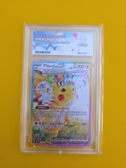 Pokemon TCG Ace 8 Pikachu EX Special Illustration Card 238/191 Surging Sparks - Image 1