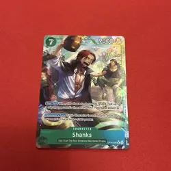 ONE PIECE TCG Shanks OP14-027 R Alt Art The Azure Sea's Seven ENGLISH NM - Image 1