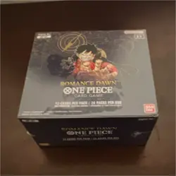Bandai Romance Dawn One Piece Card Game Booster Box English OP-01 (Blue bottom) - Image 1