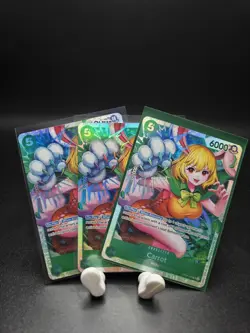 Carrot X 3 OP08-023 SR Two Legends One Piece NM Luffy Sanji Zoro Nami Usopp - Image 1