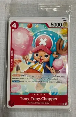 2026 One Piece TCG ENGLISH Tony Tony Chopper P-101 P Standard Battle Pack - Image 1