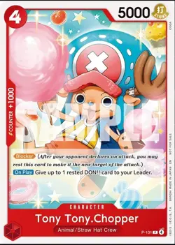 2026 One Piece TCG ENGLISH Tony Tony Chopper P-101 P Standard Battle Pack - Image 4
