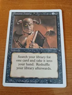 Demonic Tutor Revised Edition Regular LP (4 of 5) - Image 1