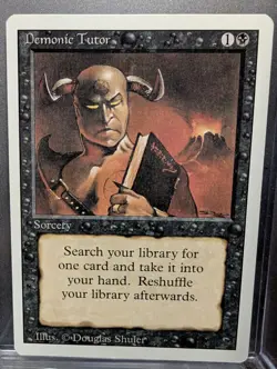 Demonic Tutor Revised Edition Regular LP (5 of 5) - Image 1