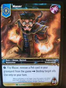 Huge Collection of Warcraft WoW TCG Fires of Outland *Choose Your Cards* - Image 5