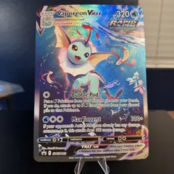 JUMBO Vaporeon VMAX SWSH182 Pokemon TCG NM/M - Image 1