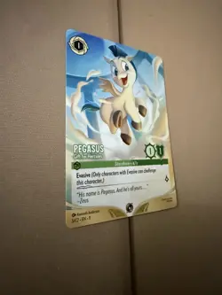Pegasus - Gift For Hercules Non Foil Disney Lorcana Challenge DLC Promo 5/C2 NM - Image 2