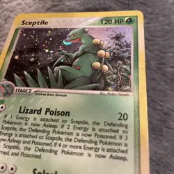 Pokemon TCG - Sceptile EX Ruby Sapphire 11/109 Holo 2003 Rare - Image 4