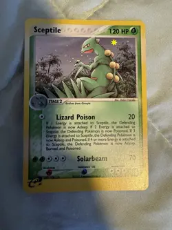 Pokemon TCG Sceptile EX Ruby and Sapphire (LP) - Image 1