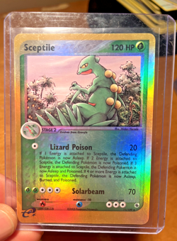 2003 Pokemon TCG Sceptile EX Ruby and Sapphire Reverse Holo 11/109 NM - Image 1