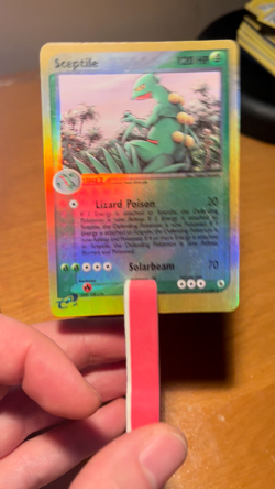 2003 Pokemon TCG Sceptile EX Ruby and Sapphire Reverse Holo 11/109 NM - Image 2