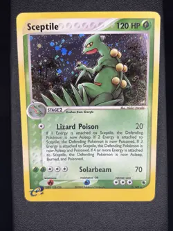Sceptile EX Ruby Sapphire 11/109 Holo Rare Pokemon TCG Mint - Image 1