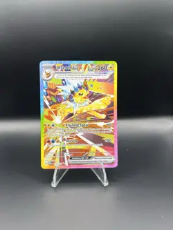 Pokemon Jolteon ex 153/131 Special Illustration Rare SIR SV Prismatic Evolutions - Image 1