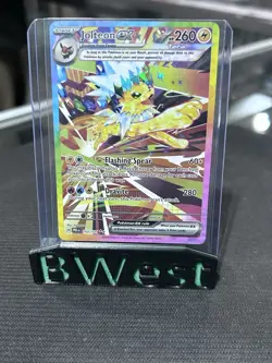 Jolteon ex 153/131 Special Illustration Rare SV Prismatic Evolutions Pokemon NM - Image 1