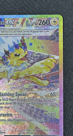 Jolteon ex 153/131 Special Illustration Rare SV Prismatic Evolutions Pokemon NM - Image 4