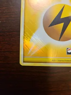 2011 Pokemon Call Of Legends Lightning Energy 91/95 Play! Promo. Very Nice - Image 5