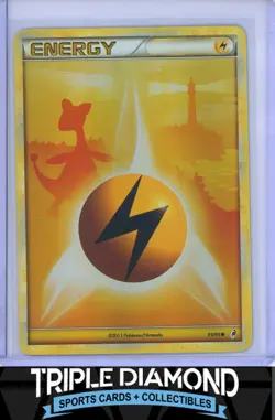 2011 Pokemon Call of Legends #91/95 Lightning Energy Holo Ampharos V719 - Image 1