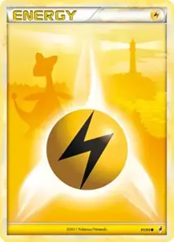 Lightning Energy - 91/95 - Pokemon Call of Legends Reverse Holo Rare MP - Image 1
