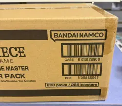 One Piece Card Game Legacy of the Master Booster Box Case SEALED OP12 288 Packs+ - Image 2