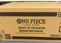 One Piece Card Game Legacy of the Master Booster Box Case SEALED OP12 288 Packs+ - Image 3