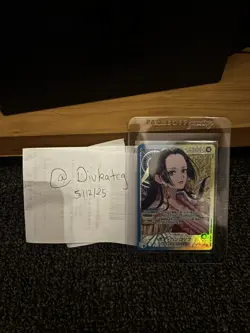 Boa Hancock OP14-041 L-P The Azure Sea's Seven Japanese ONE PIECE Card 2025 NM - Image 1