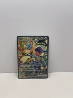 Pokemon TCG Hop's Zacian EX Card 186/159 Journey Together Sir - Image 1