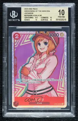 2023 One Piece Card Game: Awakening of the New Era OP05 SR Koala BGS 10 PRISTINE - Image 1