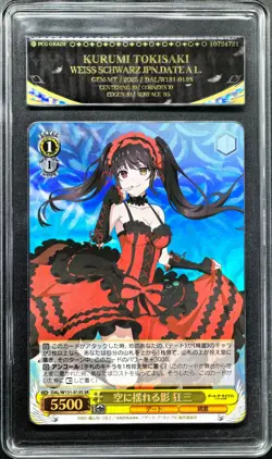 2025 Weiss Schwarz Cards JPN. Kurumi Tokisaki RR DAL/W131-013S PCG 10 GEM-MT - Image 1