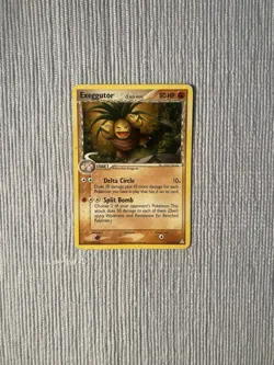 Pokemon TCG Exeggutor Holon Phantoms/HeartGold And SoulSilver Rare Cards LP-MP - Image 2