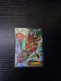 Pokemon TCG Scizor EX Full Art Ultra Rare Holo Card 119/122 - Image 2